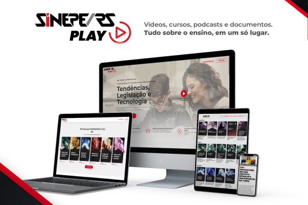 Conheça os cursos disponíveis no SINEPE/RS Play